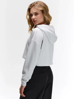 GATE Krótka bluza z kapturem| Swetry I Bluzy·Bluzy