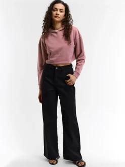 GATE Krótka bluza z kapturem| Swetry I Bluzy·Bluzy