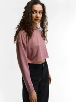 GATE Krótka bluza z kapturem| Swetry I Bluzy·Bluzy