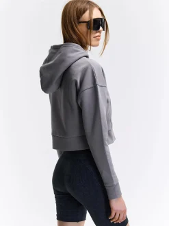 GATE Krótka bluza z kapturem| Swetry I Bluzy·Bluzy