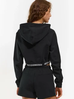 GATE Krótka bluza z kapturem| Swetry I Bluzy·Bluzy