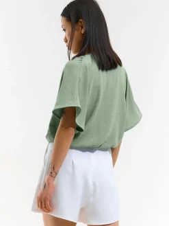 GATE Krótka bluzka| Koszulki I Topy·Topy|Koszulki I Topy·Bluzki