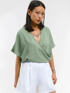 GATE Krótka bluzka| Koszulki I Topy·Topy|Koszulki I Topy·Bluzki