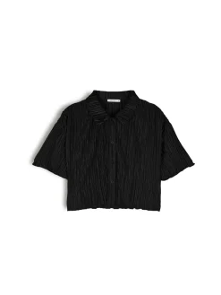 GATE Krótka bluzka| Koszulki I Topy·Bluzki