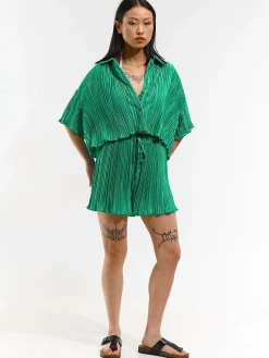 GATE Krótka bluzka| Koszulki I Topy·Bluzki