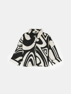 GATE Krótka bluzka z nadrukiem| Koszulki I Topy·Bluzki