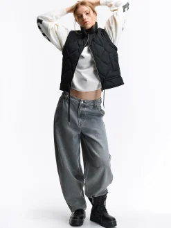 GATE Krótka kamizelka| Kurtki I Płaszcze·Kamizelki|Kurtki I Płaszcze·Pikowana Kurtka