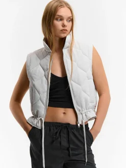 GATE Krótka kamizelka| Kurtki I Płaszcze·Kamizelki|Kurtki I Płaszcze·Pikowana Kurtka