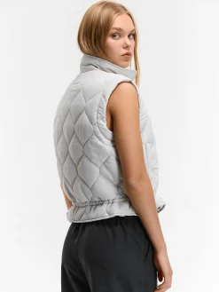 GATE Krótka kamizelka| Kurtki I Płaszcze·Kamizelki|Kurtki I Płaszcze·Pikowana Kurtka