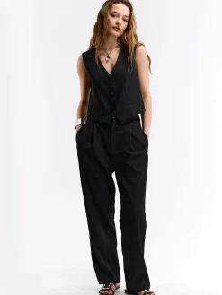 GATE Krótka kamizelka| Kurtki I Płaszcze·Żakiety|Kategorie·Kamizelki