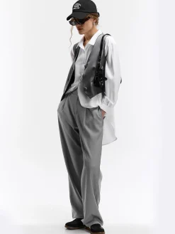 GATE Krótka kamizelka| Kurtki I Płaszcze·Żakiety|Kategorie·Kamizelki