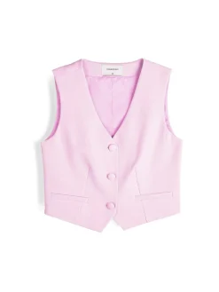 GATE Krótka kamizelka| Kurtki I Płaszcze·Żakiety|Kategorie·Kamizelki