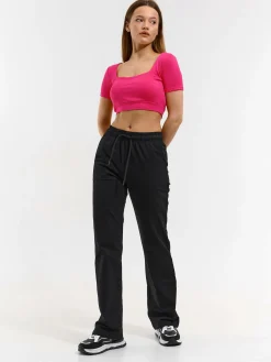 GATE Krótka koszulka z biustonoszem| Koszulki I Topy·Topy|Koszulki I Topy·Koszulki