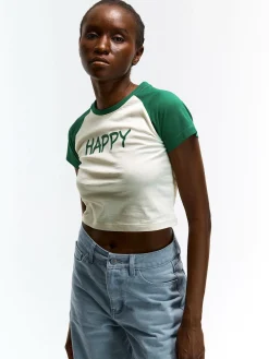 GATE Krótka koszulka z nadrukiem| Koszulki I Topy·Koszulki|Koszulki I Topy·Koszulki Z Nadrukiem