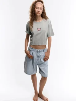 GATE Krótka koszulka z nadrukiem| Koszulki I Topy·Koszulki|Koszulki I Topy·Koszulki Z Nadrukiem