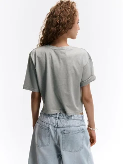 GATE Krótka koszulka z nadrukiem| Koszulki I Topy·Koszulki|Koszulki I Topy·Koszulki Z Nadrukiem