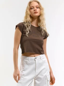 GATE Krótka koszulka z nadrukiem| Koszulki I Topy·Koszulki|Koszulki I Topy·Koszulki Z Nadrukiem