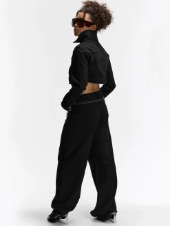 GATE Krótka kurtka dżinsowa| Kurtki I Płaszcze·Kurtki Przejściowe