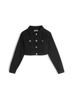 GATE Krótka kurtka dżinsowa| Kurtki I Płaszcze·Kurtki Przejściowe