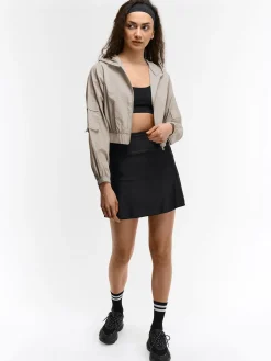 GATE Krótka kurtka z kapturem| Kurtki I Płaszcze·Kurtki Przejściowe