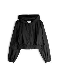 GATE Krótka kurtka z kapturem| Kurtki I Płaszcze·Kurtki Przejściowe