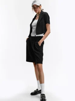 GATE Krótka kurtka z krótkim rękawem| Kurtki I Płaszcze·Żakiety