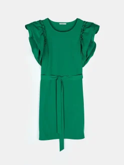 GATE Krótka marszczona sukienka| Kategorie·Sukienki