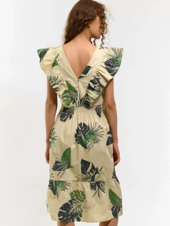 GATE Krótka marszczona sukienka| Kategorie·Sukienki