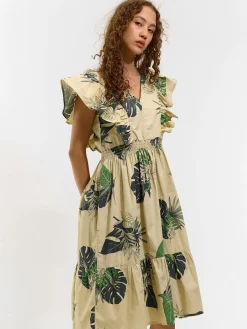 GATE Krótka marszczona sukienka| Kategorie·Sukienki