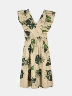 GATE Krótka marszczona sukienka| Kategorie·Sukienki