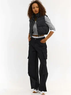 GATE Krótka pikowana kamizelka| Kurtki I Płaszcze·Kamizelki|Kurtki I Płaszcze·Pikowana Kurtka