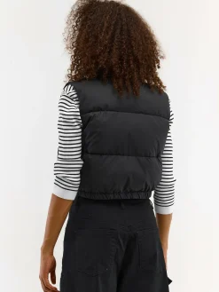 GATE Krótka pikowana kamizelka| Kurtki I Płaszcze·Kamizelki|Kurtki I Płaszcze·Pikowana Kurtka