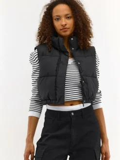 GATE Krótka pikowana kamizelka| Kurtki I Płaszcze·Kamizelki|Kurtki I Płaszcze·Pikowana Kurtka