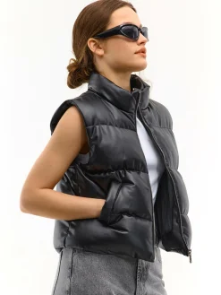 GATE Krótka pikowana kamizelka| Kurtki I Płaszcze·Kamizelki|Kurtki I Płaszcze·Pikowana Kurtka