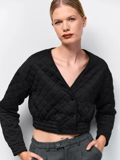 GATE Krótka pikowana kurtka| Kurtki I Płaszcze·Kurtki Przejściowe|Kurtki I Płaszcze·Pikowana Kurtka