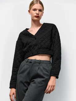 GATE Krótka pikowana kurtka| Kurtki I Płaszcze·Kurtki Przejściowe|Kurtki I Płaszcze·Pikowana Kurtka