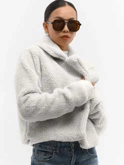 GATE Krótka pluszowa kurtka| Kurtki I Płaszcze·Płaszcze