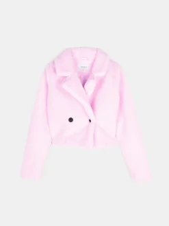 GATE Krótka pluszowa kurtka| Kurtki I Płaszcze·Płaszcze