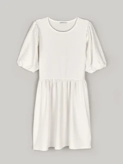 GATE Krótka sukienka z bufiastymi rękawami| Kategorie·Sukienki