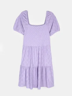 GATE Krótka sukienka z bufiastymi rękawami| Kategorie·Sukienki