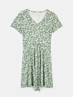 GATE Krótka sukienka z kwiatowym nadrukiem| Kategorie·Sukienki