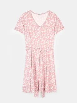 GATE Krótka sukienka z kwiatowym nadrukiem| Kategorie·Sukienki