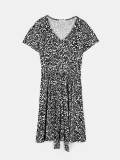 GATE Krótka sukienka z kwiatowym nadrukiem| Kategorie·Sukienki