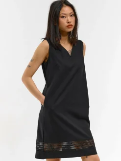 GATE Krótka sukienka z mieszanki lnu| Kategorie·Sukienki