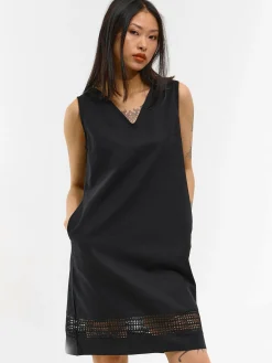 GATE Krótka sukienka z mieszanki lnu| Kategorie·Sukienki