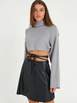 GATE Krótki golf damski z dzianiny|Dzieci Maternity