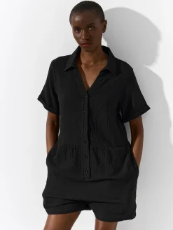 GATE Krótki kombinezon| Spodnie·Kombinezon ☀️