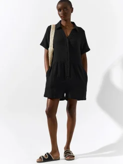 GATE Krótki kombinezon| Spodnie·Kombinezon ☀️