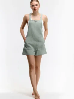 GATE Krótki kombinezon| Spodnie·Kombinezon ☀️