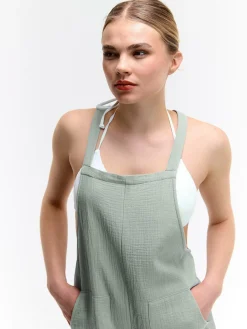 GATE Krótki kombinezon| Spodnie·Kombinezon ☀️